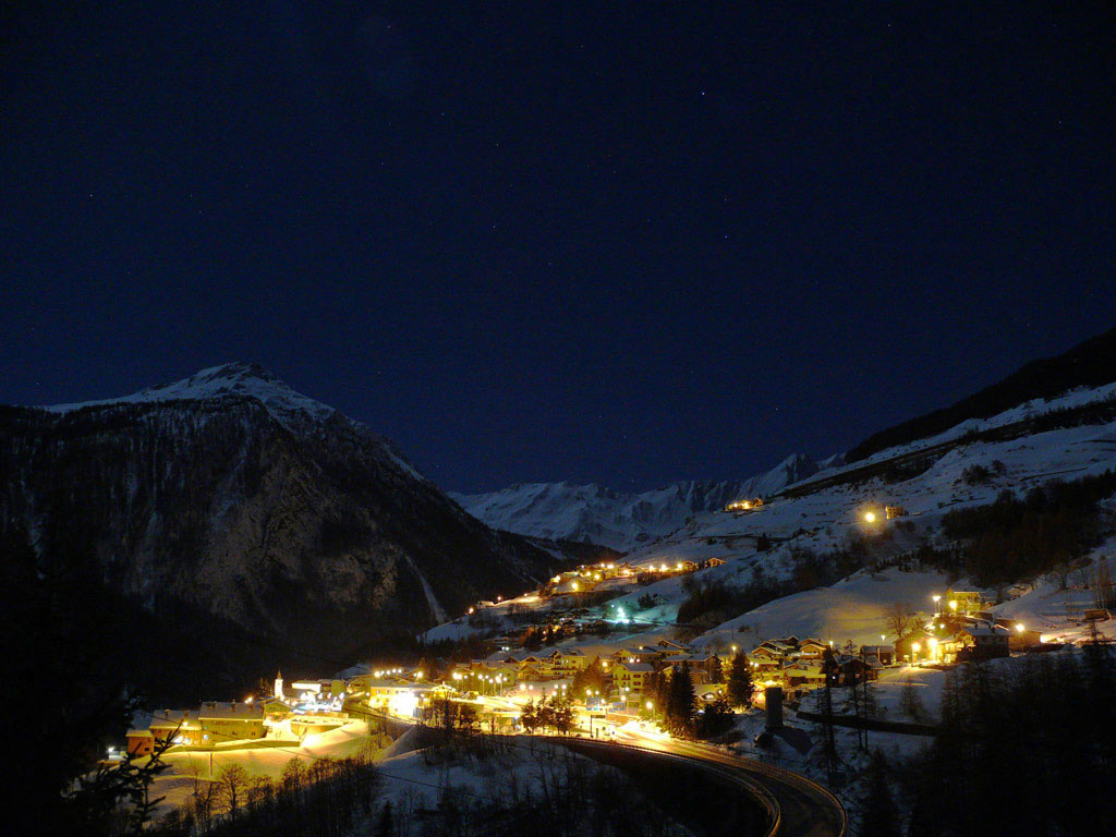 Saint-Rhémy-En-Bosses - Vue nocturne