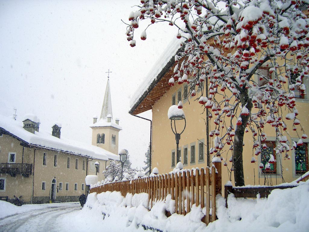 Rhêmes-Notre-Dame sotto la neve