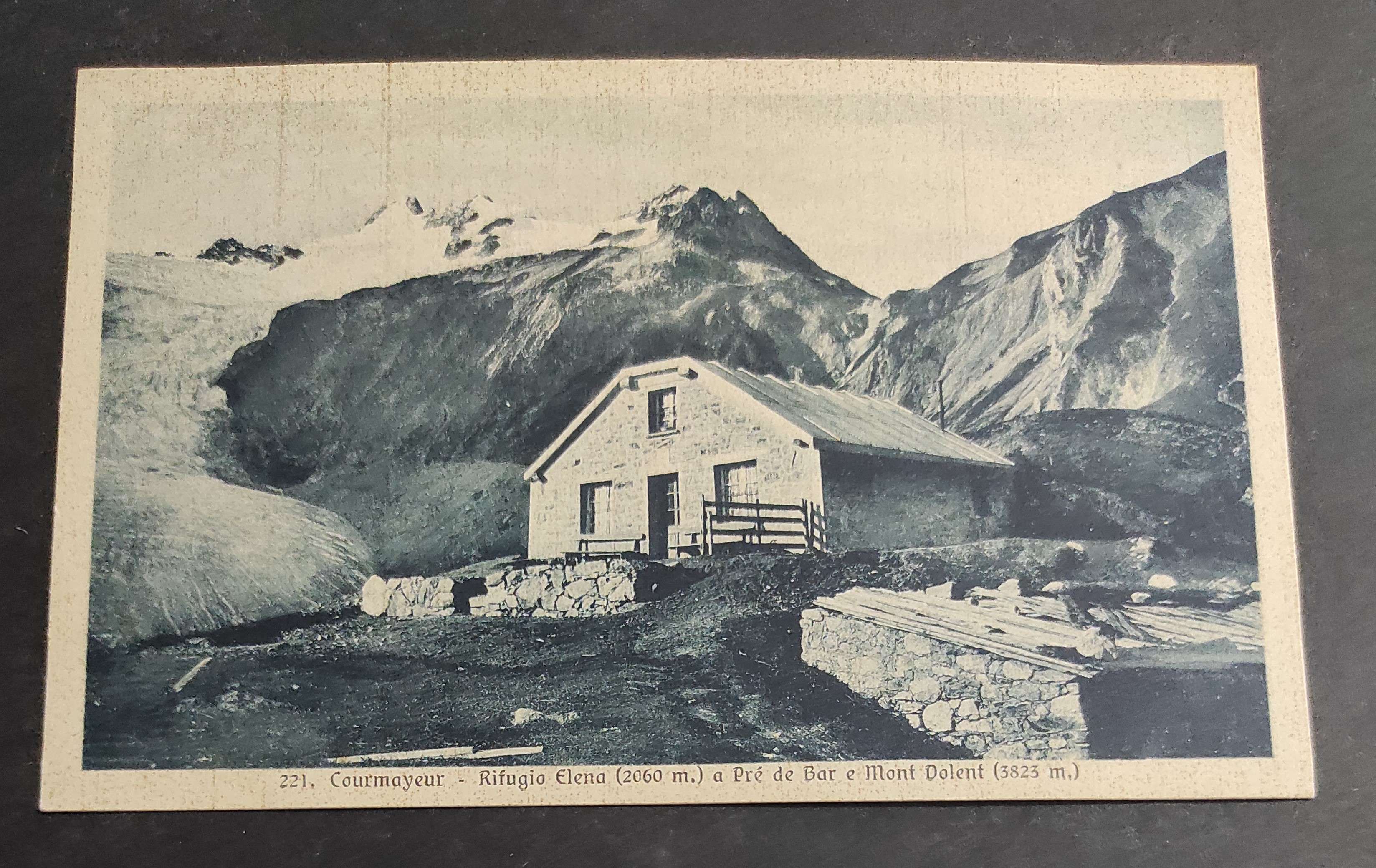 Elena-Hütte – historisches Foto