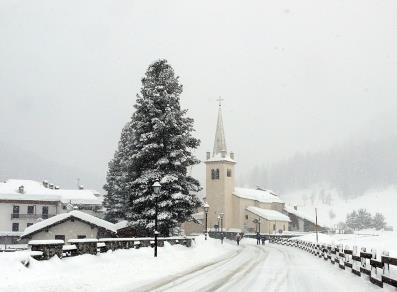 Rhêmes-Notre-Dame sous la neige