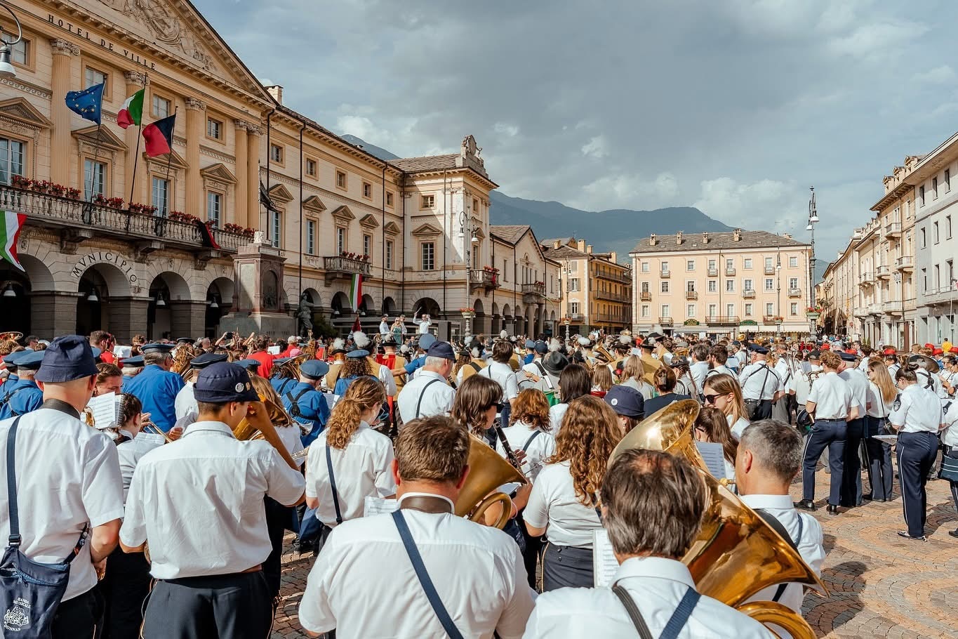 raduno bande musicali Aosta