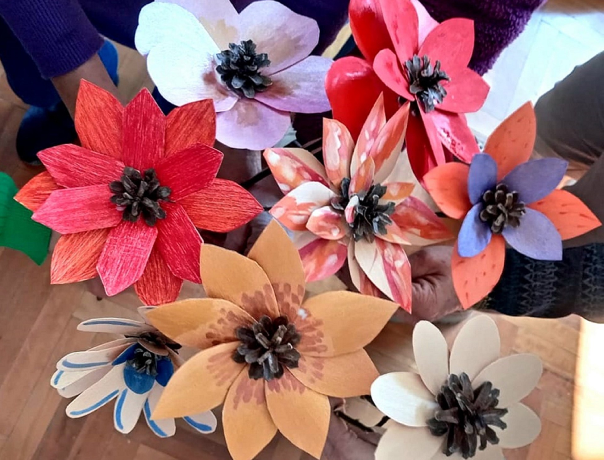 Fiori di legno