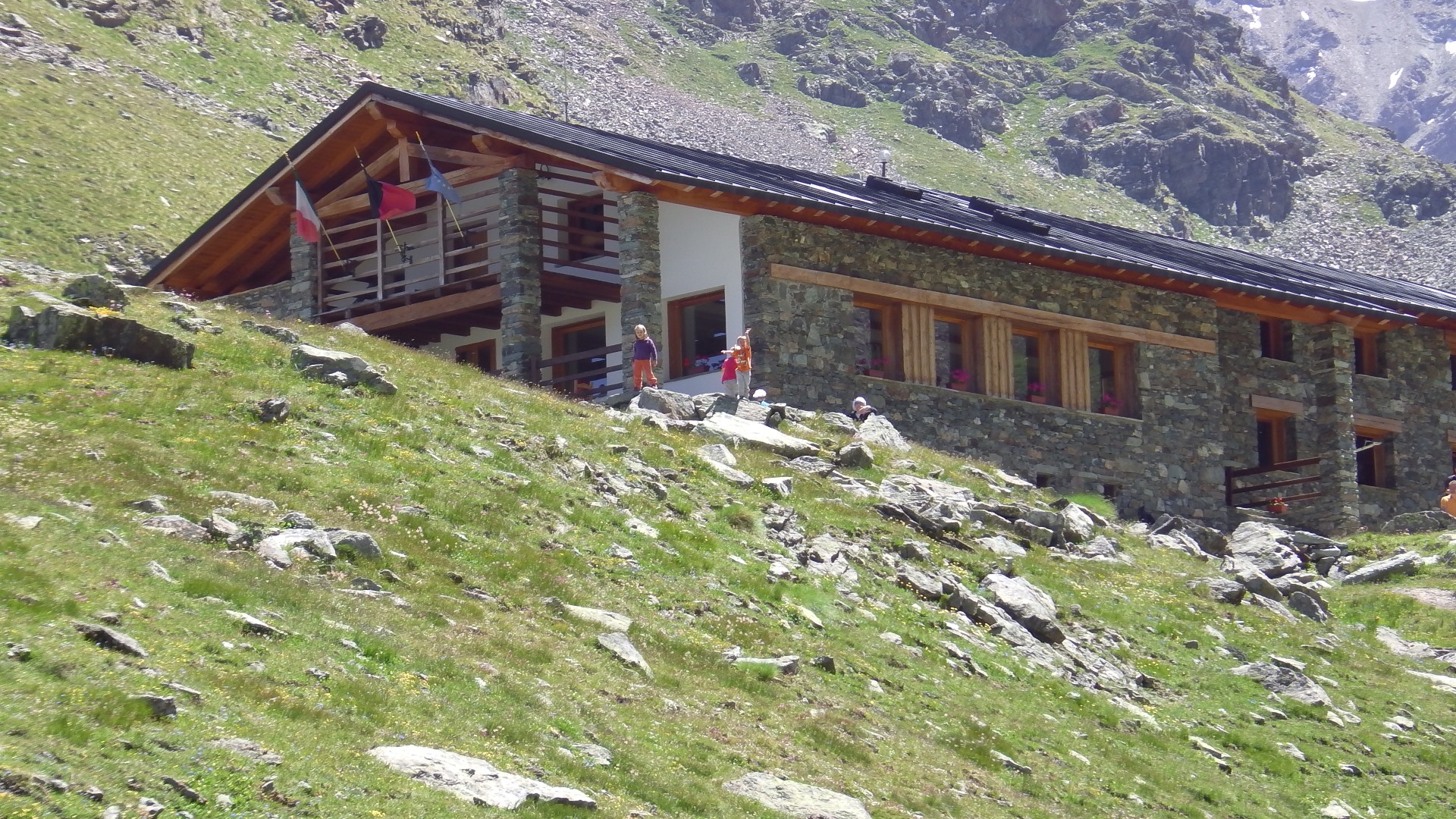 Rifugio e bambini